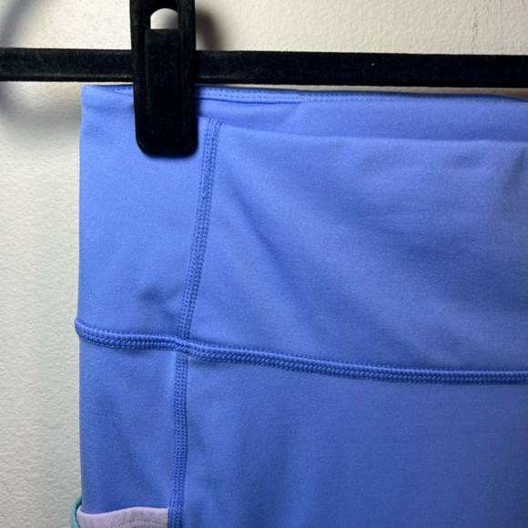 Fabletics Women's Trinity Motion 365 Leggings Blue Workout Pockets Stretch Small - Picture 3 of 12